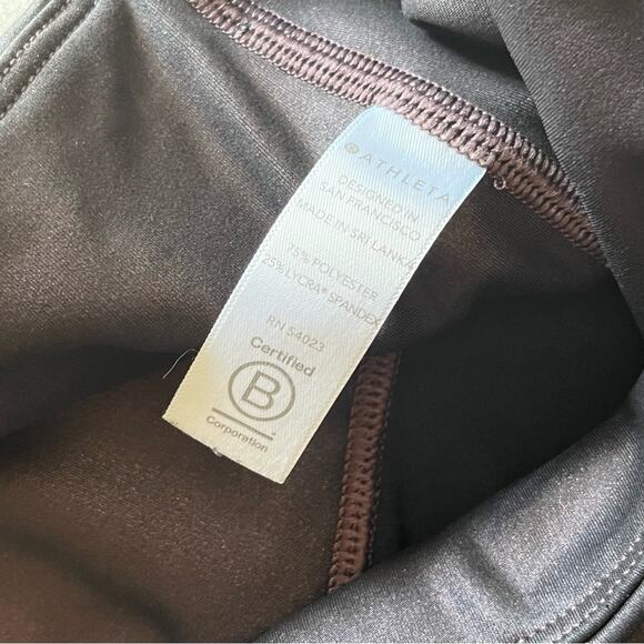 Athleta Elation Ultra High Rise Shimmer Tight Size XS EUC - Picture 7 of 7